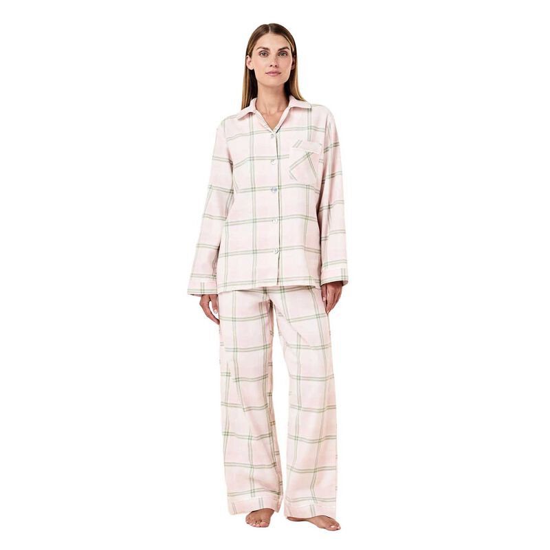 Papinelle Organic Cotton Plaid Cosy PJ Set image number 0